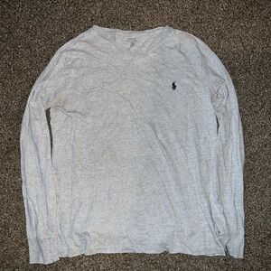 Polo Vintage OG Grey Long Sleeve Shirt